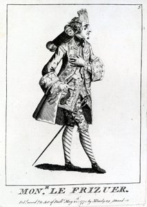 Mons. Frisøren, 1771 af English School