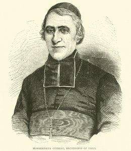 Monseigneur Guibert, ærkebiskop af Paris, maj 1871 af English School