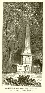 Monument på slagmarken ved Prestonpans (1745)