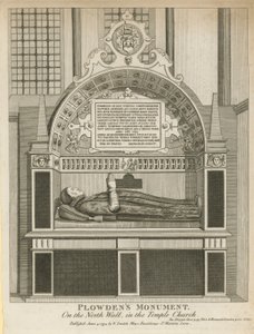 Monument til Edmund Plowden af English School