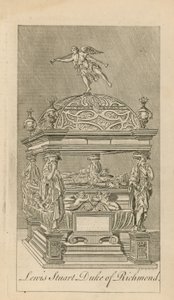 Monument til Lewis Stuart, hertug af Richmond af English School