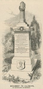Monument til Lillywhite af English School
