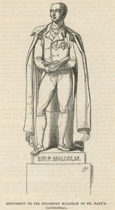 Monument til Sir Pulteney Malcolm af English School