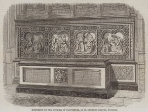 Monument til hertuginden af Gloucester, i St George