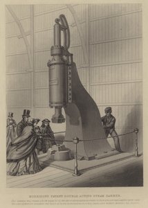 Morrisons patent dobbeltvirkende damphammer af English School