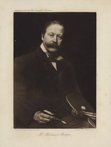 Mortimer Menpes (fotogravering) af English School