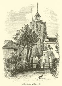 Mortlake Church  af English School