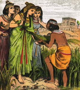 Moses opdagede af English School