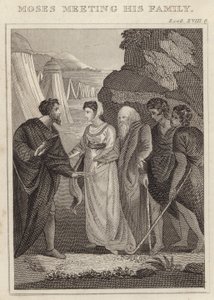 Moses møder sin familie af English School