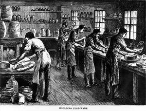 Støbt bestik, 1800-tallet af English School