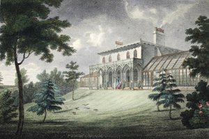 Mount Ararat, Wimbledon, pub. c1828. af English School