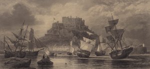 Mont Orgueil Slot, Jersey af English School