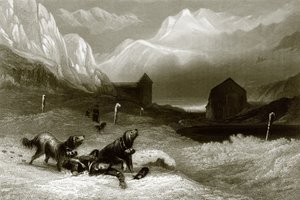 Bjerget St. Bernhard af English School