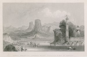 Der Vesuv und die Bucht von Neapel