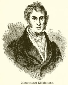 Mountstuart Elphinstone af English School