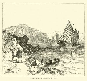 Mündung des Kantonflusses