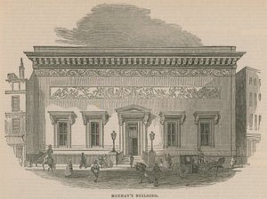 Moxhays-bygning på Threadneedle Street af English School