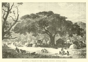 Mpwapwa, a village in the Usagara Country, Central Africa  af English School