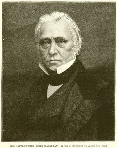 Mr. (bagefter Lord) Macaulay af English School