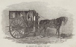 Mr. Abrahams nye omnibus "The Cosy" (gravering) af English School