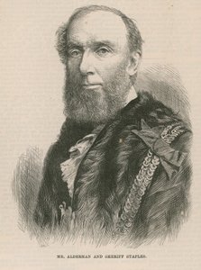 Hr. Alderman og Sheriff Staples af English School