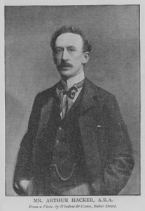 Mr Arthur Hacker, ARA (gravering) af English School