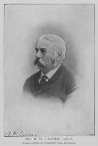 Mr B W Leader, ARA von English School