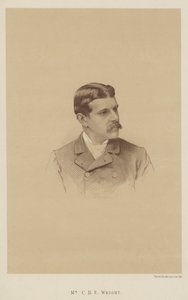 Mr C B E Wright (litho) af English School