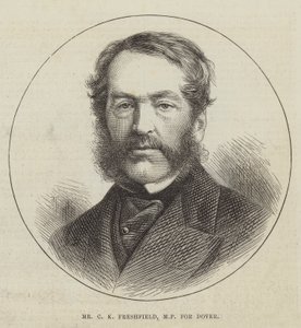 Mr C K Freshfield, MP for Dover (gravering) af English School