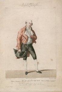 Dazincourt i rollen som Dubois på Theatre Francais af English School
