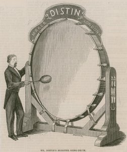 Mr Distins Monster Gong-tromme af English School