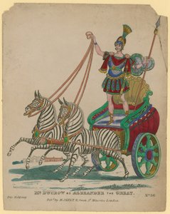 Herr Ducrow som Alexander den Store af English School