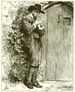 Mr Fearing. Her stod han også et godt stykke tid, før han ville på eventyr for at banke på af English School