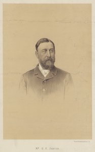 Hr. G E Jarvis (litho) af English School