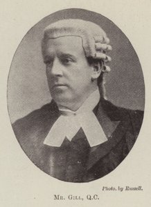Mr Gill, QC (gravering) af English School