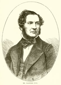 Mr. Gladstone (1855) af English School