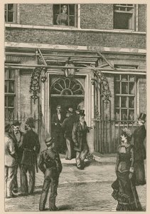 Mr Gladstones sygdom: ængstelige spørgere i Downing Street af English School