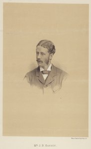 Mr J B Hankey (litho) af English School