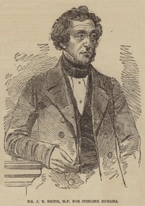 Mr J B Smith, MP for Stirling Burghs (gravering) af English School