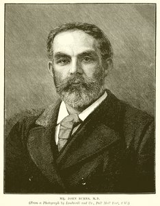 Mr. John Burns, M.P af English School