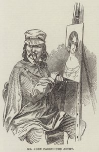 Mr John Parry, kunstneren (gravering) af English School