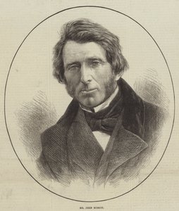 Mr John Ruskin (gravering) af English School