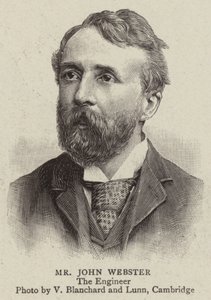 Mr John Webster (gravering) af English School