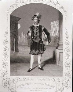 Mr. P. Ritchings (fra Philadelphia) som Mercutio, Act I Scene 4 af 