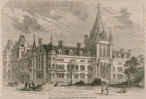 Mr Scotts Design for det nye udenrigsministerium af English School