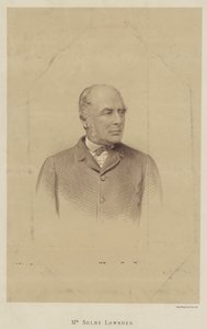 Mr Selby Lowndes (litho) af English School