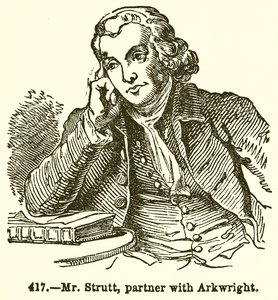 Mr. Strutt, partner med Arkwright af English School