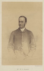 Mr W E Rigden (litografi) af English School