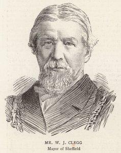 Mr W J Clegg (gravering) af English School
