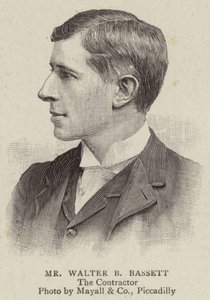 Walter B Bassett (gravering) af English School